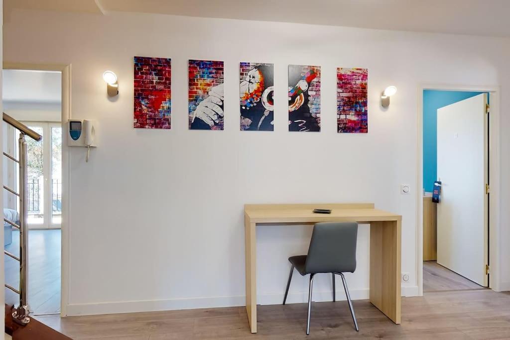 03.Studio#Creteil#Loft#Cinema#Terrasse Eksteriør bilde